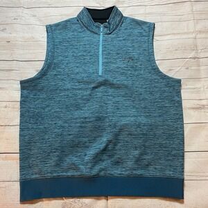 Callaway Vest Blue Weather Series 1/4 Zip Golf Men's Extra Large